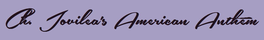 Ch. Jovilea's American Anthem